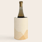 Abstract terracotta mountains Wine Chiller Gallery Image 1