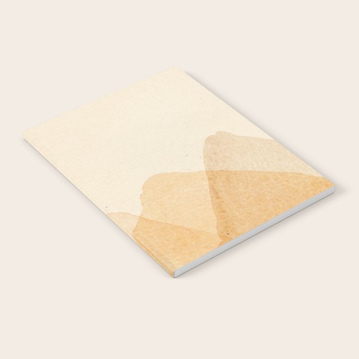 Abstract terracotta mountains Notebook Gallery Image 1
