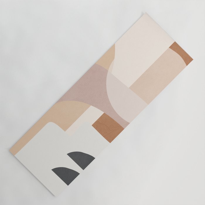 Abstract Minimal Shapes 8 Yoga Mat Gallery Image 1
