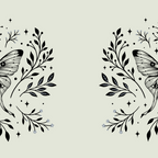 Mystical Luna Moth Coffee Mug Gallery Image 2