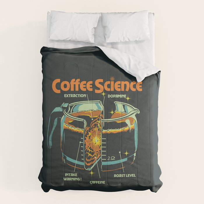 COFFEE SCIENCE Comforter Gallery Image 6