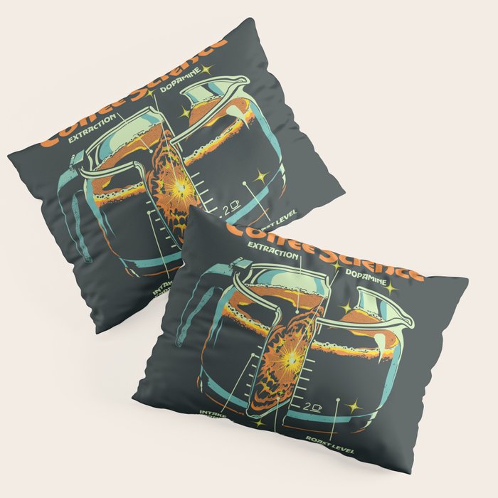 COFFEE SCIENCE Pillow Sham Gallery Image 3