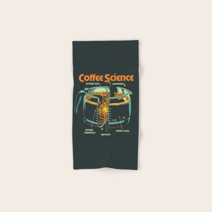 COFFEE SCIENCE Bath Towel Gallery Image 1
