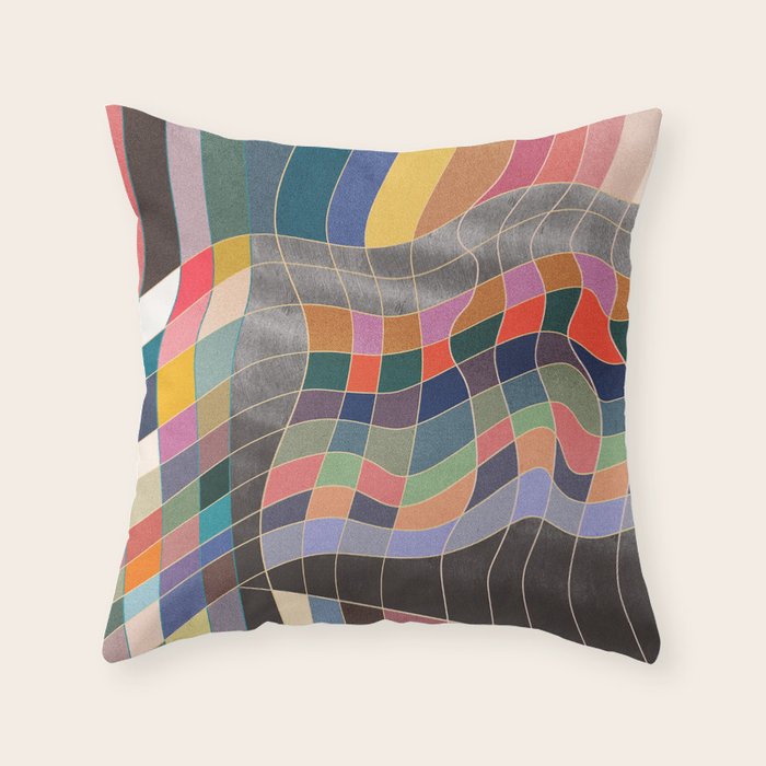 Warp Throw Pillow Gallery Image 6