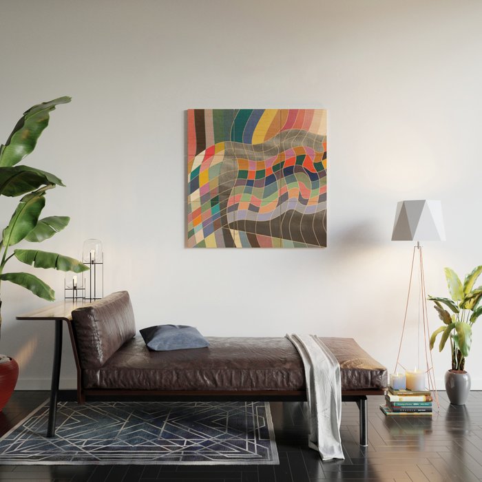Warp Wood Wall Art Gallery Image 2