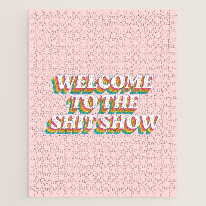 Welcome To The Shitshow: The Rainbow Edition Jigsaw Puzzle Gallery Image 1