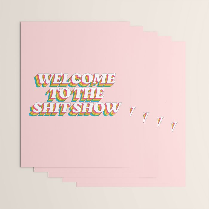 Welcome To The Shitshow: The Rainbow Edition Wrapping Paper Gallery Image 3