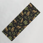 Jungle Night Cheetah Prints Yoga Mat Gallery Image 1