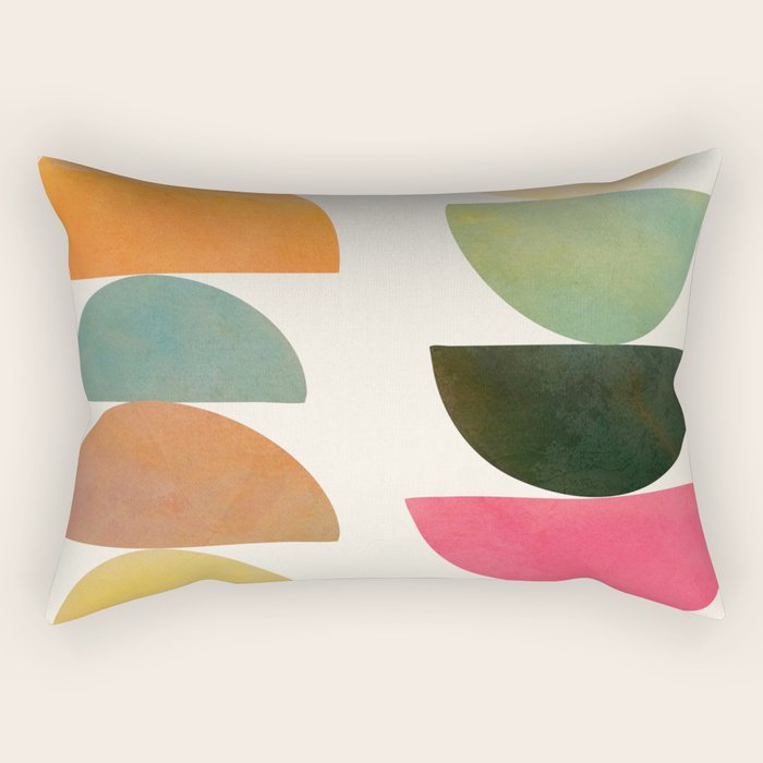 Modern Abstract Art 76 Rectangular Pillow Gallery Image 1