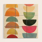 Modern Abstract Art 76 Wood Wall Art Gallery Image 1