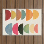 Modern Abstract Art 76 Outdoor Rug Gallery Image 1