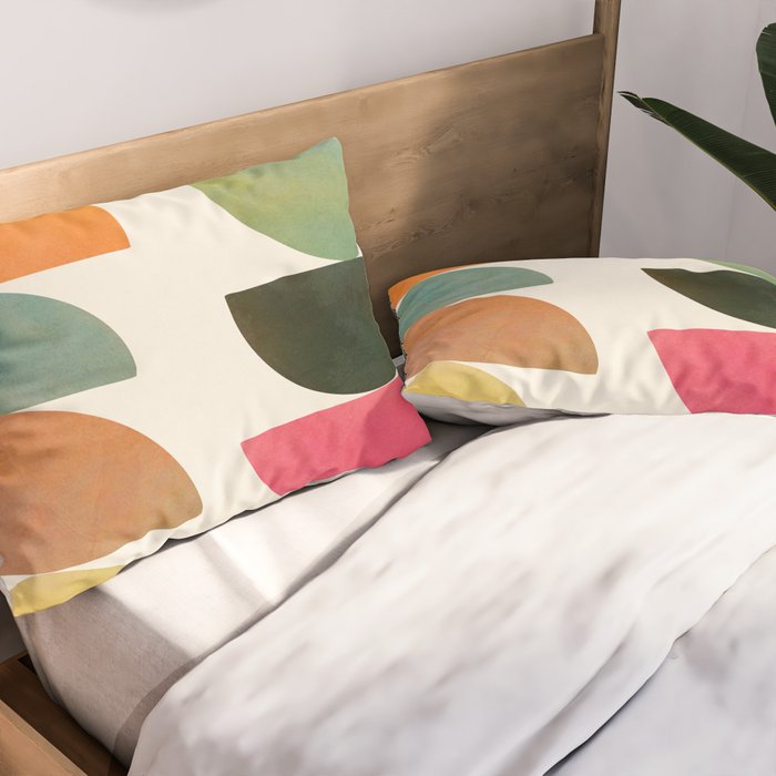 Modern Abstract Art 76 Pillow Sham Gallery Image 2
