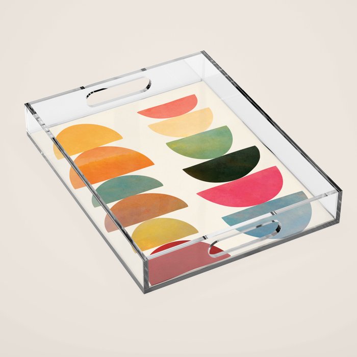 Modern Abstract Art 76 Acrylic Tray Gallery Image 1