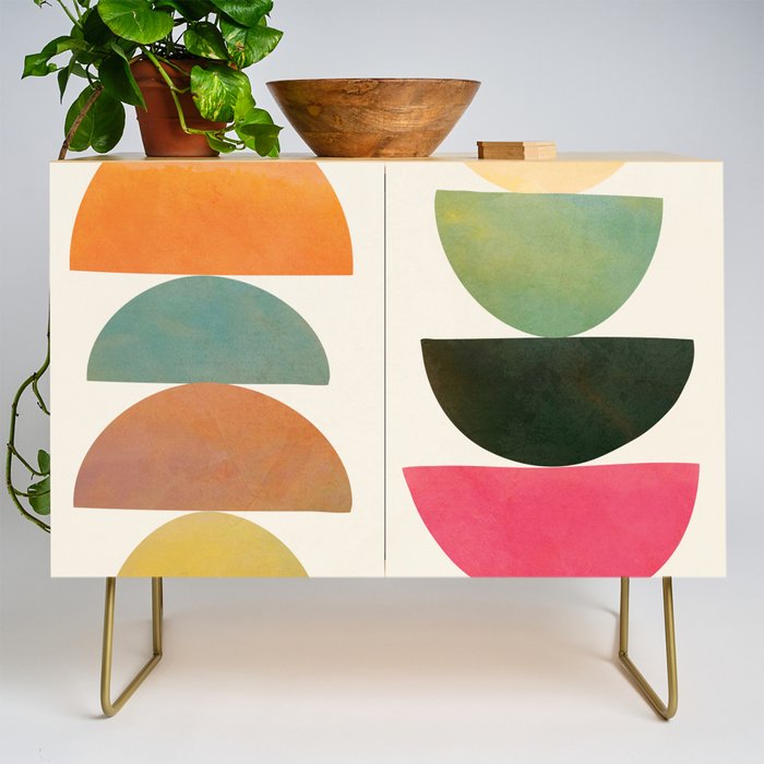 Modern Abstract Art 76 Credenza Gallery Image 1