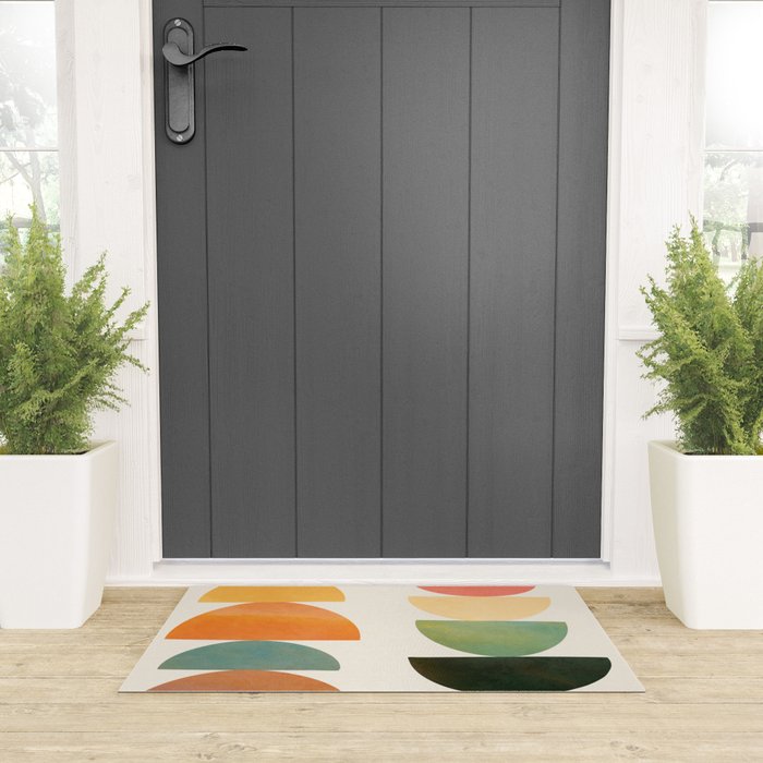 Modern Abstract Art 76 Welcome Mat Gallery Image 3