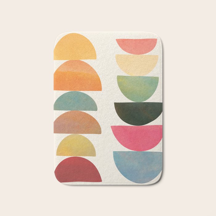 Modern Abstract Art 76 Bath Mat Gallery Image 1