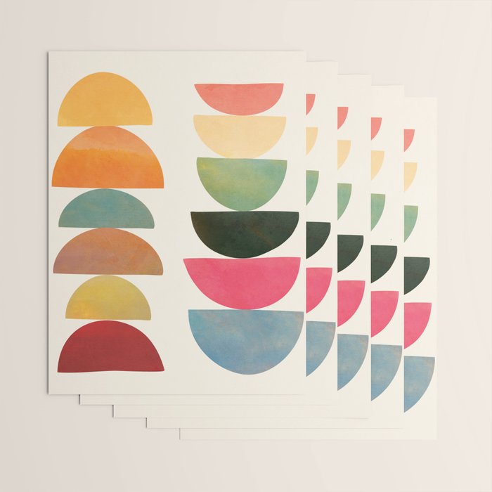 Modern Abstract Art 76 Wrapping Paper Gallery Image 3