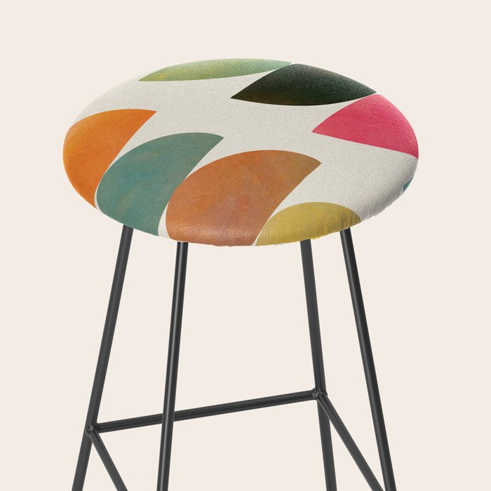 Modern Abstract Art 76 Stool Gallery Image 2