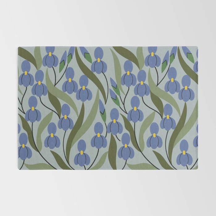 Blue Iris Rug Gallery Image 2