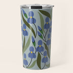 Blue Iris Travel Mug Gallery Image 1