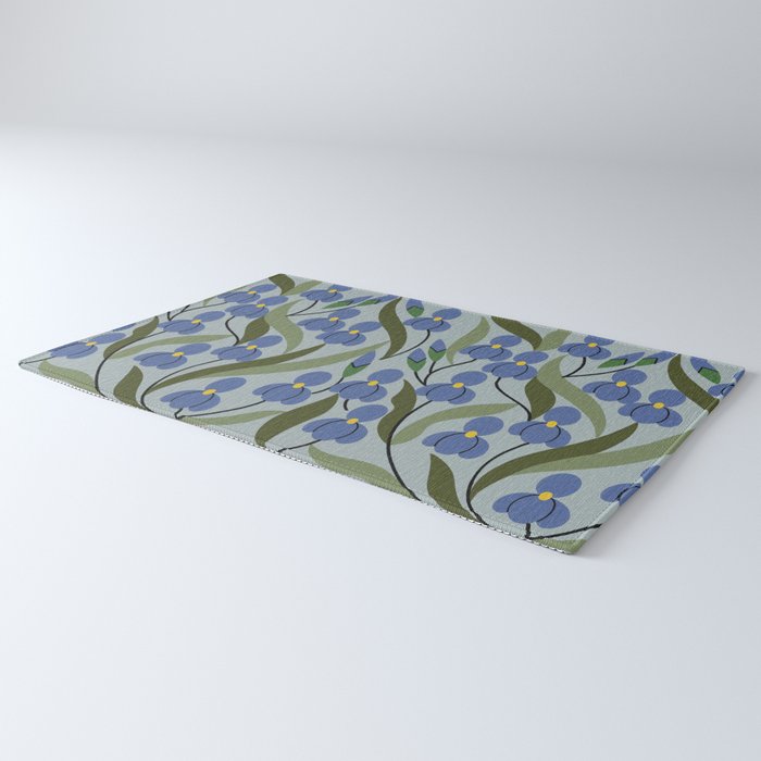 Blue Iris Rug Gallery Image 3