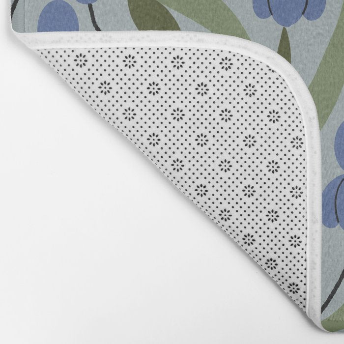 Blue Iris Bath Mat Gallery Image 2