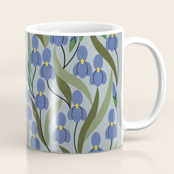 Blue Iris Coffee Mug Gallery Image 1