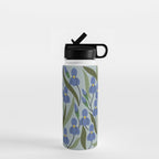 Blue Iris Water Bottle Gallery Image 1