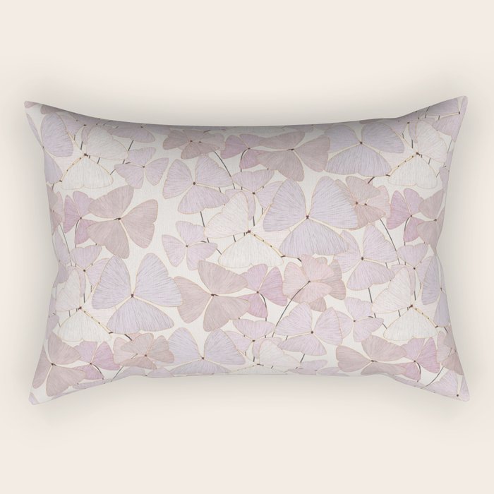  Botanical  clover Pot Rectangular Pillow Gallery Image 1