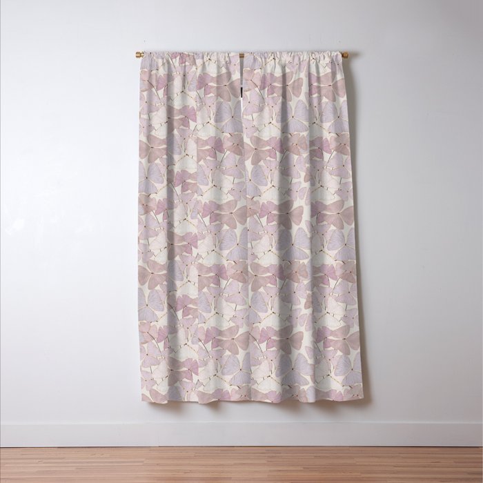  Botanical  clover Pot Window Curtain Gallery Image 3