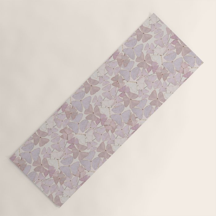  Botanical  clover Pot Yoga Mat Gallery Image 1