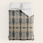 Shibori Linen Flax Comforter Gallery Image 6