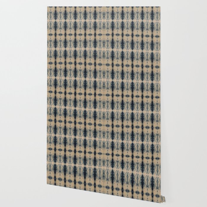 Shibori Linen Flax Wallpaper Gallery Image 2