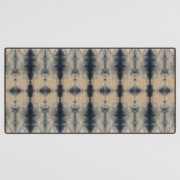 Shibori Linen Flax Desk Mat Gallery Image 3