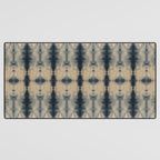 Shibori Linen Flax Desk Mat Gallery Image 3
