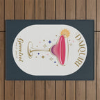 Daiquiri Cocktail Zodiac Sign Outdoor Rug Gallery Image 1