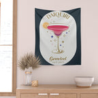Daiquiri Cocktail Zodiac Sign Wall Tapestry Gallery Image 2