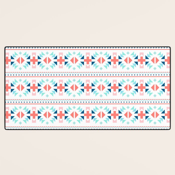 geometry navajo pattern Desk Mat Gallery Image 3