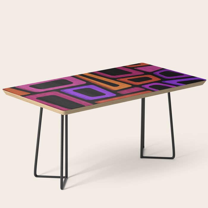 Palm Springs Modern Tiki Design Coffee Table Gallery Image 1