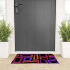 Palm Springs Modern Tiki Design Welcome Mat Gallery Image 3