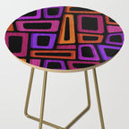 Palm Springs Modern Tiki Design Side Table Gallery Image 2