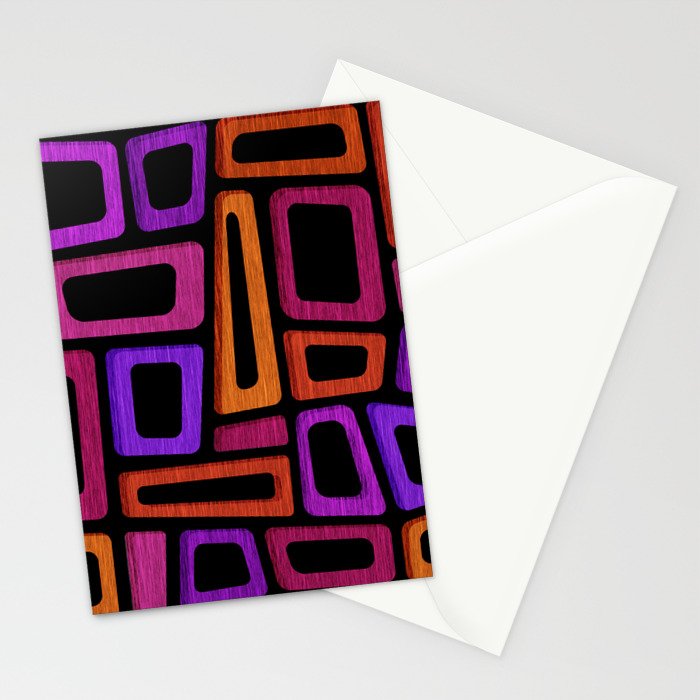 Palm Springs Modern Tiki Design Stationery Card Gallery Image 2