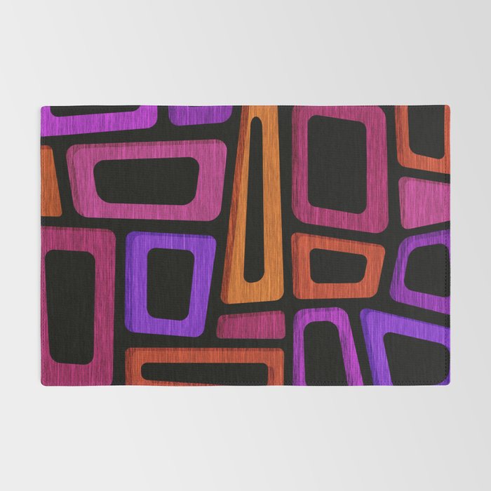 Palm Springs Modern Tiki Design Rug Gallery Image 2