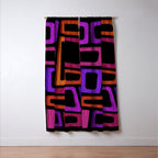 Palm Springs Modern Tiki Design Window Curtain Gallery Image 3
