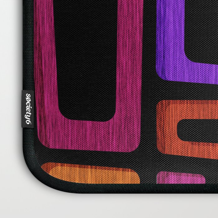 Palm Springs Modern Tiki Design Laptop Sleeve Gallery Image 3