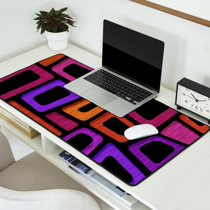 Palm Springs Modern Tiki Design Desk Mat Gallery Image 2