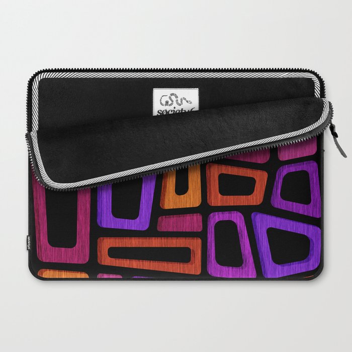 Palm Springs Modern Tiki Design Laptop Sleeve Gallery Image 2