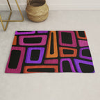 Palm Springs Modern Tiki Design Rug Gallery Image 1