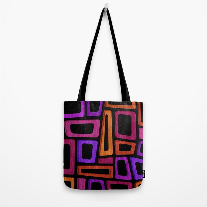 Palm Springs Modern Tiki Design Tote Bag Gallery Image 2