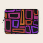 Palm Springs Modern Tiki Design Laptop Sleeve Gallery Image 1